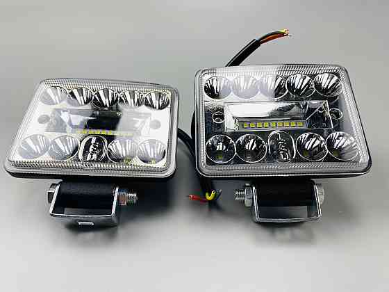Фара прямокутна 18Led chip 3030 9-80V IP67, автомобільне освітлення Мукачево