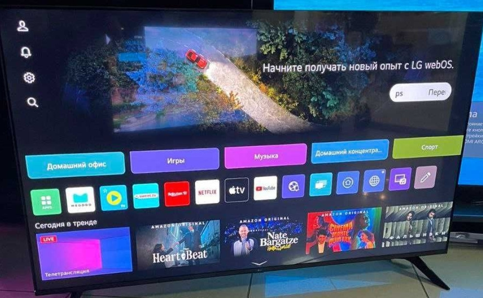 Телевізор Безрамний: 65" (2023) HDR 4K UHD LG 65UR7300. Харків - фото 4