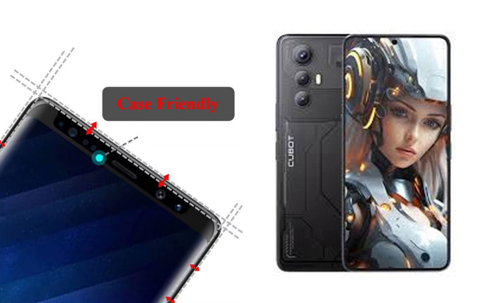 Захисне скло HyperGlass Pro для Cubot Max 5 – максимальна чутливість та захист Київ - фото 4