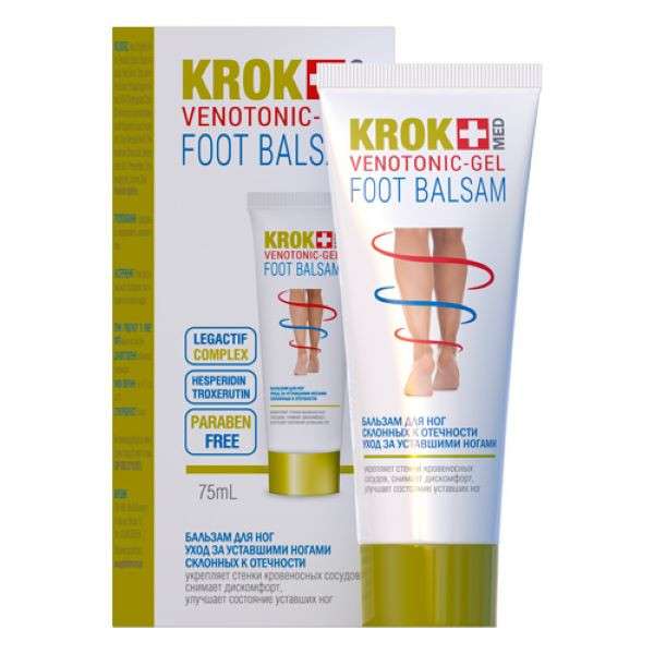 Крок мед Венотонік гель ФітоБіоТехнології 75мл Луцьк - фото 1