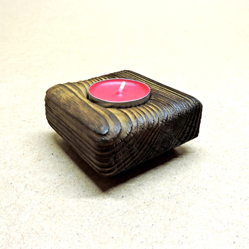 Підсвічник "Посейдон" капучино фактура Миколаїв - фото 1