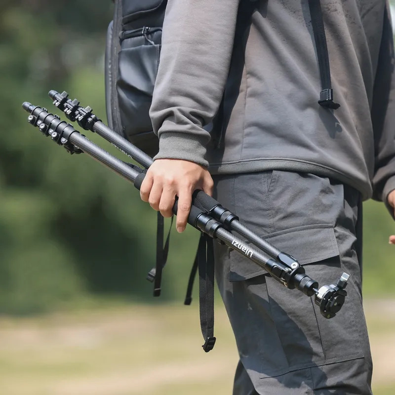 Штатив-монопод туристичний карбоновий з трекінговими палицями 15-146см Ulanzi TT35 Київ - фото 7