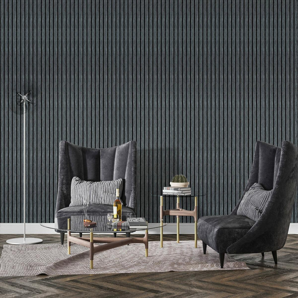 Рейка декоративная PS 2900х120х12мм Темный графит SW-00002128 Киев - изображение 7