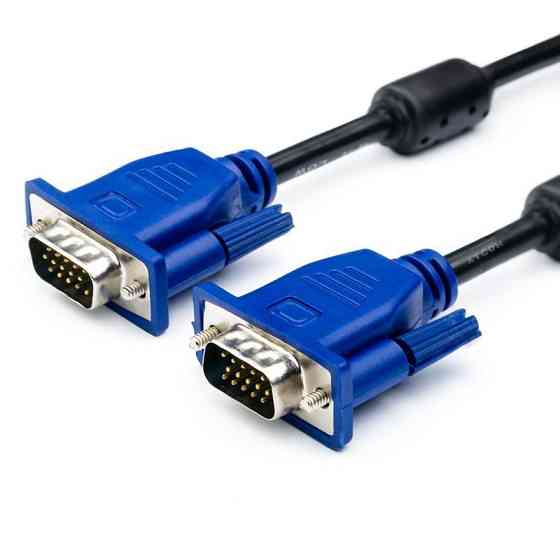 Кабель Atcom VGA - VGA (M/M), HD15M/HD15M, 25 м, Black (13274) Чорний Харків