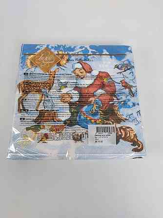 Салфетки бумажнае новогодние(ЗЗхЗЗ, 18шт)