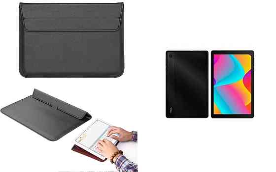 Чехол-конверт VitoCase для TCL TAB 8 LTE, с функцией подставки для планшета Черный Киев