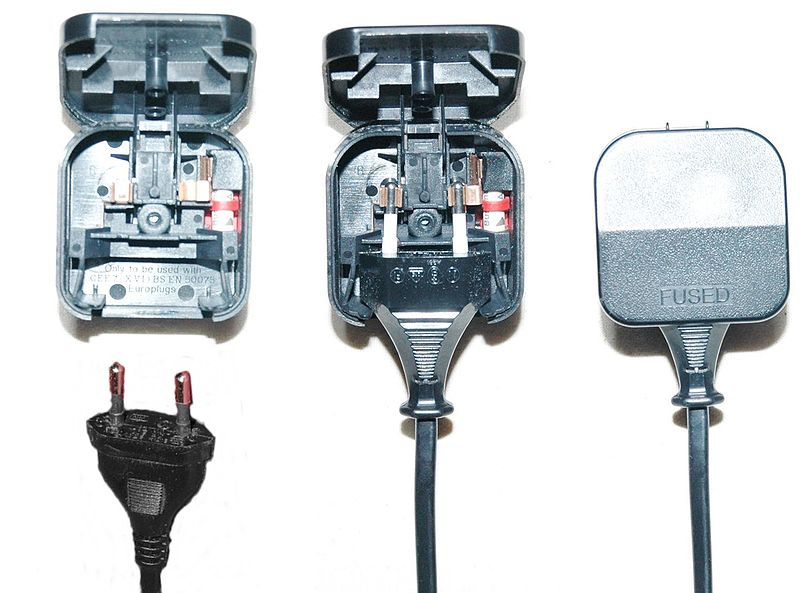 Британська вилка (перехідник) BS 1363 13А Рівне - фото 1