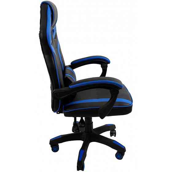 Кресло геймерское компьютерное игровое Bonro B-827 офисное для компьютера дома и офиса Синий Киев