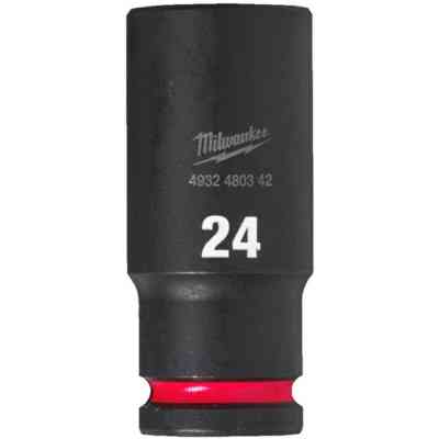 Головка торцевая Milwaukee ShW 1/2" 24 мм, длинная (4932480342) Винница