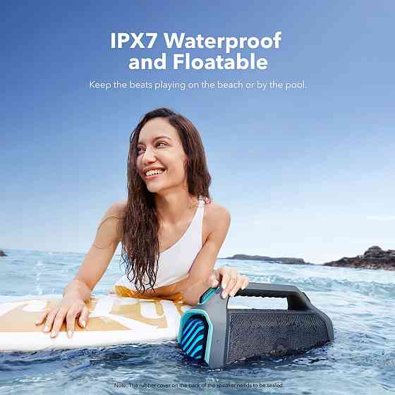 Портативна акустика Anker SoundСore Boom 2 Plus Blue (7169788) Київ