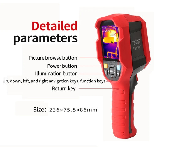 Професійний тепловізор Uni-T Pro 260B  (Оригінал) Вінниця - фото 4