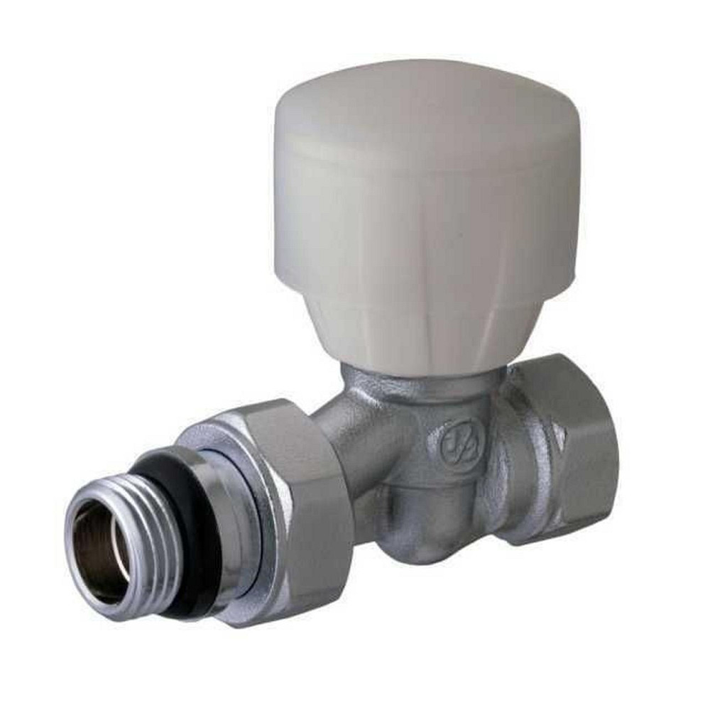 Кран радиаторный прямой SOLOMON 1/2″ с резиновым уплотнителем 161404 верх (000015233) Киев - изображение 4