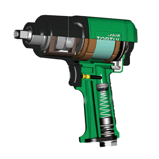 Пневмо гайковерт TOPTUL 1/2" 1356N/m 9500об/хв KAAC1610 Одеса