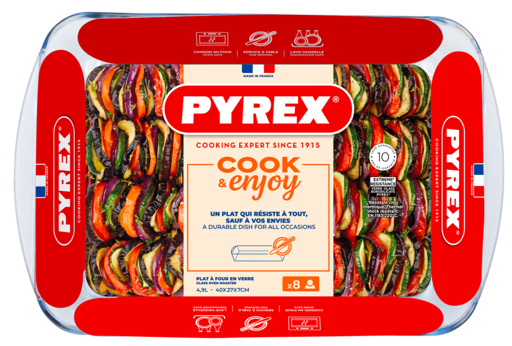 Форма для запекания Pyrex, 40х27х7 см (4.9 л) (7092327) Киев - изображение 6