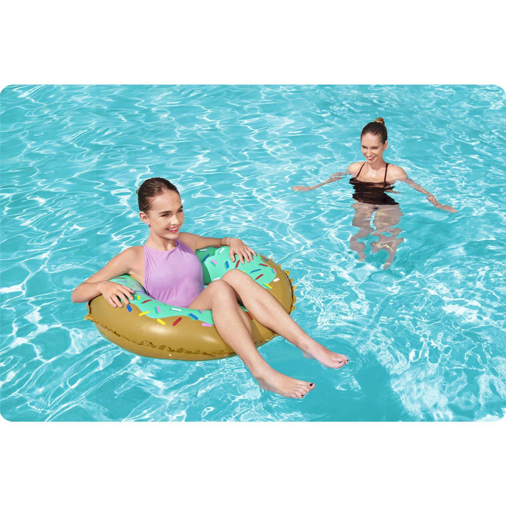 Коло надувное для плавания Bestway 36300 Сладкий пончик, 91 см Киев - изображение 6