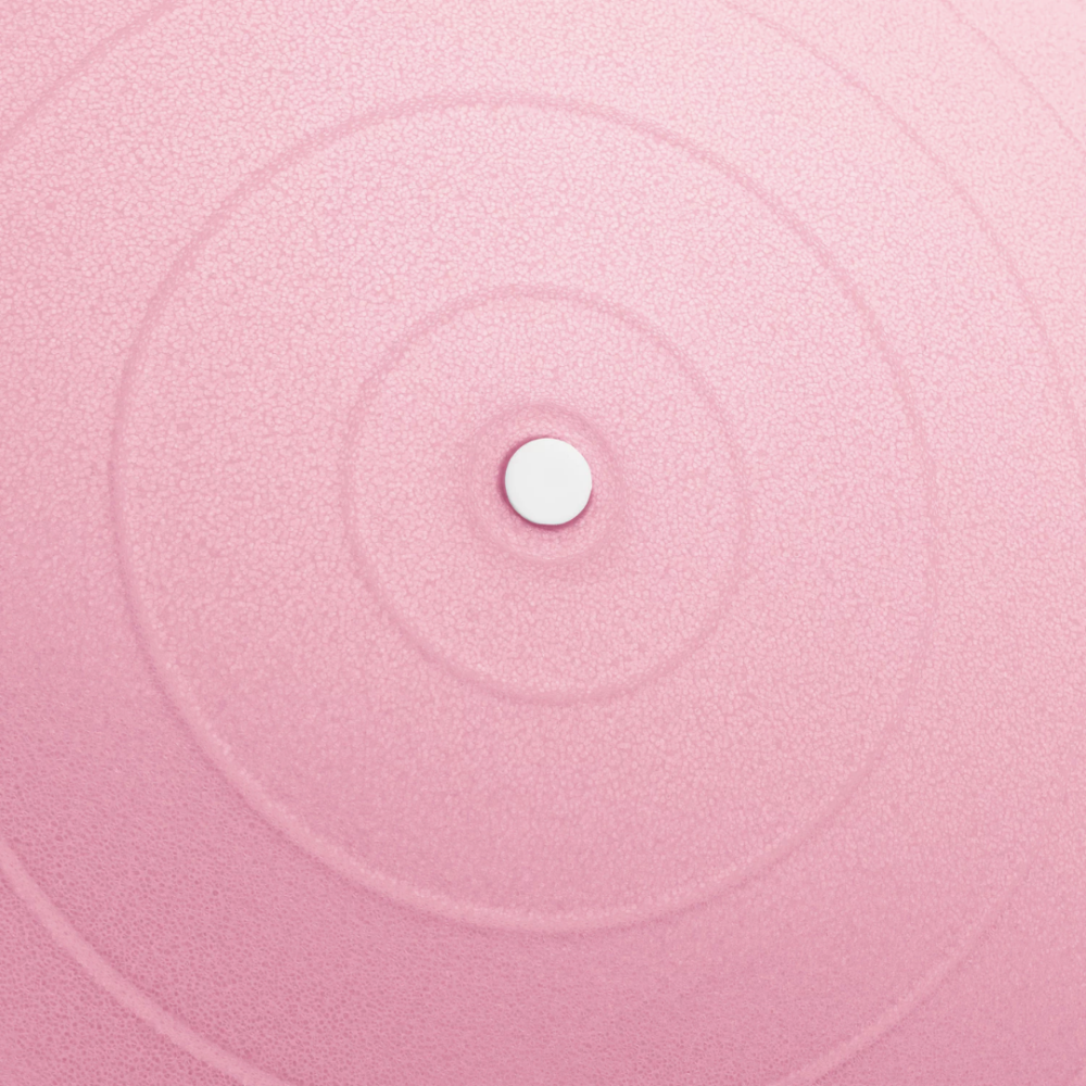 Фітбол Queenfit 65см світло-рожевий + насос Киев - изображение 5