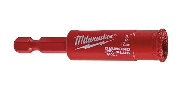 Коронка алмазна Diamond Plus MILWAUKEE, O12,0 мм (1/4 Hex) Одеса - фото 1
