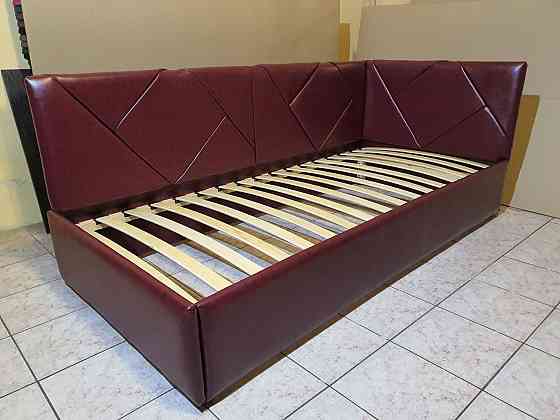 Ліжко-диван BaileysDesign без підйомного механізму 160x200 бордовий Київ