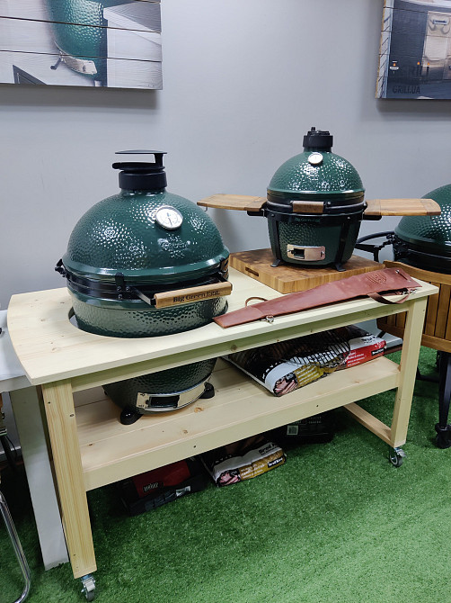Стол для гриля Primo, Big Green Egg, Kamado Joe деревянный GRILLI 009693 Код: 009693 Ровно - изображение 3