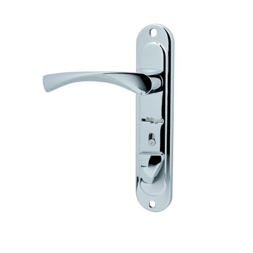 Ручка дверна на планці L(ліва) 42-323 AL CR KEDR Житомир - фото 2