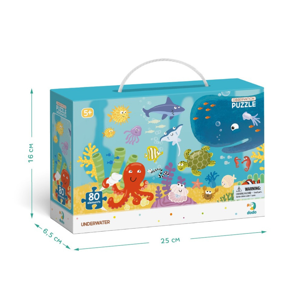 Дитячий пазл Дно Океану DoDo 300134, 80 елементів Вінниця - фото 2
