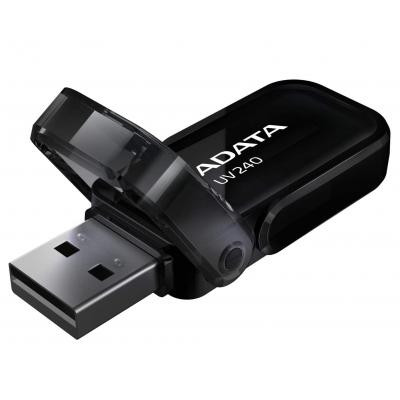 USB флеш накопичувач ADATA 32GB UV240 Black USB 2.0 (AUV240-32G-RBK) Вінниця - фото 2