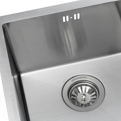 Мийка кухонна GRANADO Under top mini STEEL S304 (GS10304) Вінниця - фото 4