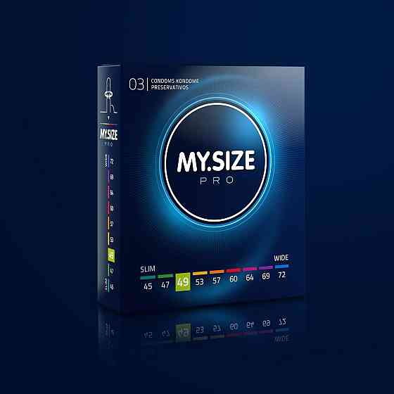 Презервативы - My.Size Pro 49, 3 шт. Sex Aura Киев