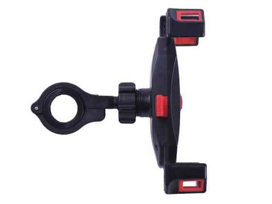 Держатель телефона M13A черный с красным, крепление на руль, Kewiq Мукачево