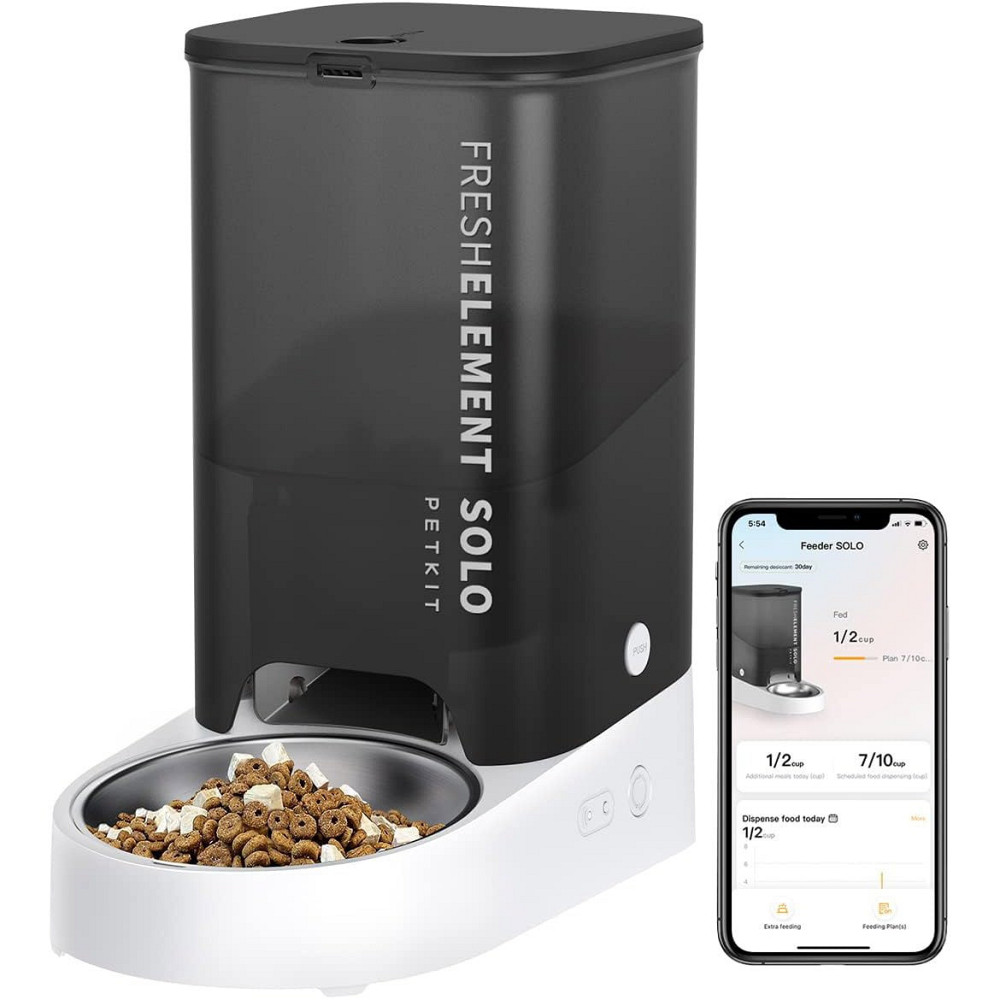 Смарт-годівниця Petkit Fresh Element Solo (P570 Grey) ( ABS (без BPA), нержавіюча сталь ) Харьков - изображение 2