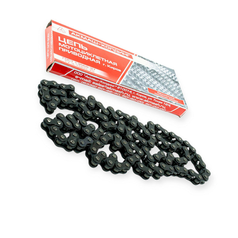 Цепь мопед Карпаты Завод 420-112 Мукачево - изображение 1