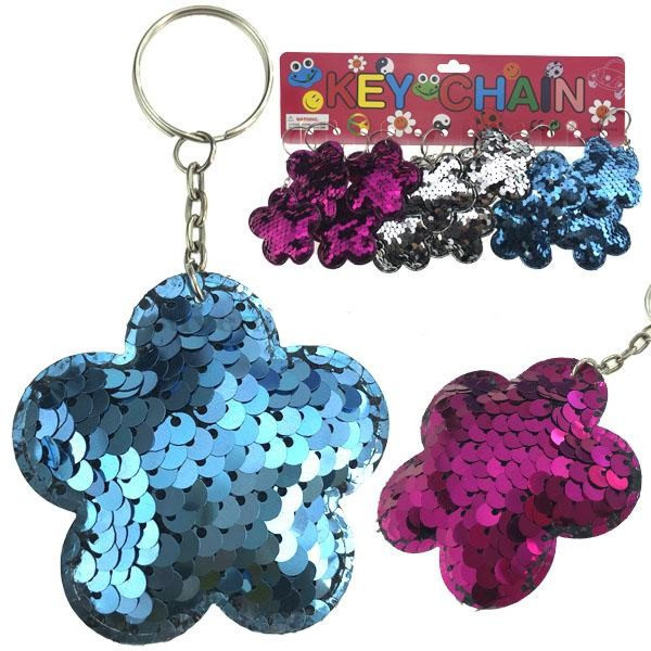 Брелок блестящий Цветок 12 шт Киев - изображение 1