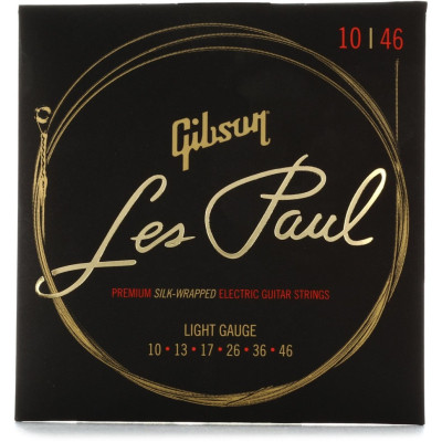 Струны для гитары Gibson SEG-LES Les Paul Premium Electric Guitar Strings Light (10-46) (230477) Винница - изображение 1