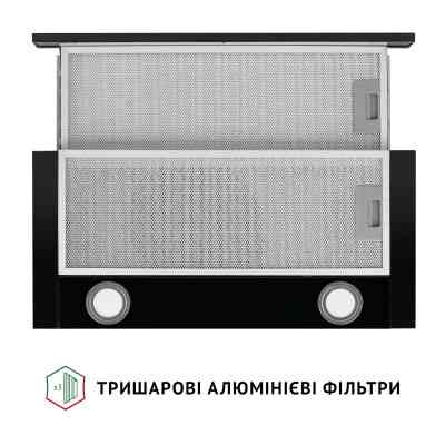 Вытяжка кухонная Perfelli TL 602 BL LED Винница