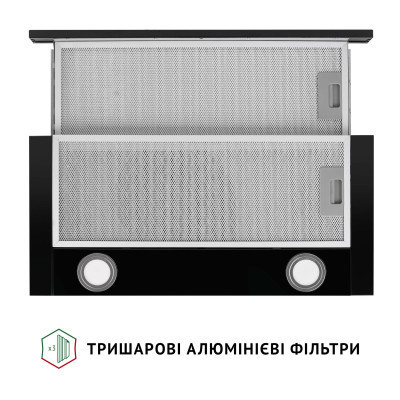 Вытяжка кухонная Perfelli TL 602 BL LED Винница - изображение 2