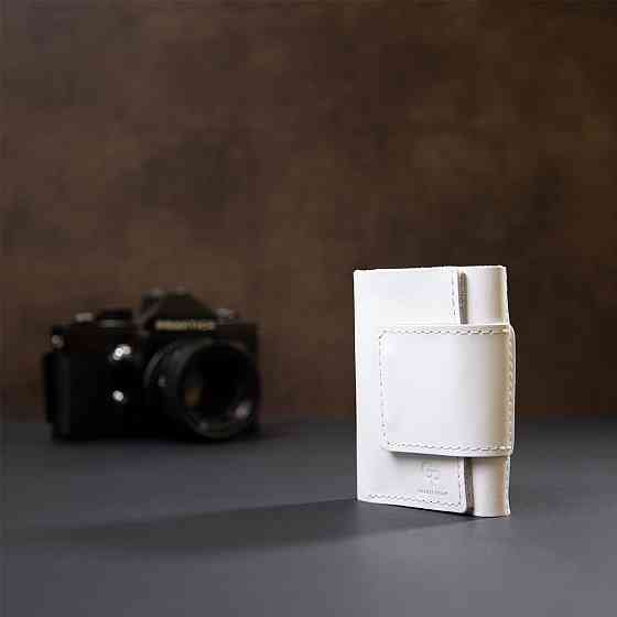 Жіноче шкіряне портмоне GRANDE PELLE 11367 Білий Київ