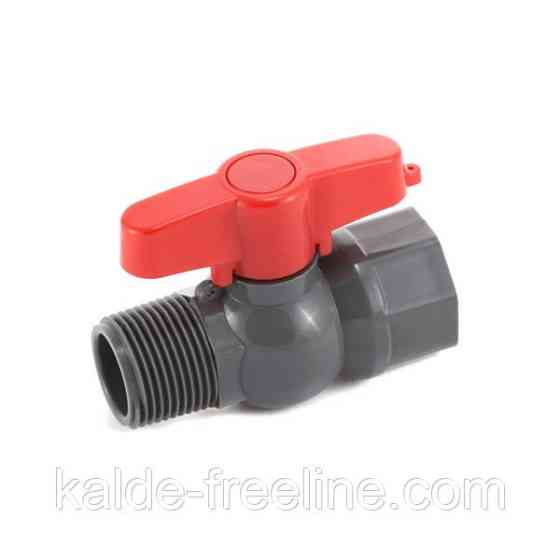 Кран кульовий Presto-PS із зовнішньою та внутрішньою різзю 1/2 дюйми (PFV-0120) Харків