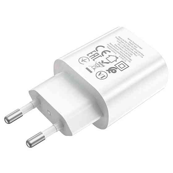 Мережевий зарядний пристрій HOCO N22 Jetta PD25W charger White 6931474760067 Одеса