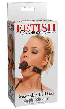 Кляп FFS Breathable Ball Gag Black Sex Aura Київ