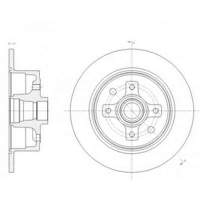 Тормозной диск REMSA 6217.00 Винница