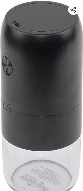 Электрическая кофемолка с регулировкой помола и зарядкой Type-C,ins563 Киев - изображение 3