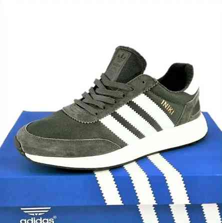 Малюнки Adidas Iniki Runner Boost Сері жіночі Адас (розміри: 38) Відео Огляд Дніпро