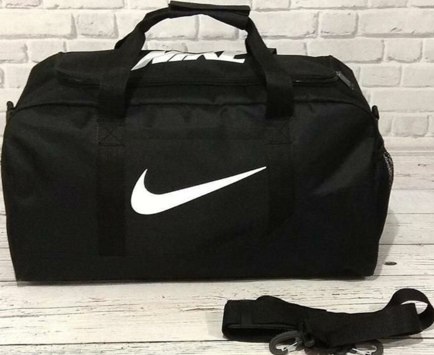 Сумка чемодан вализа спортивная черная мужская дорожная найк. Киев - изображение 7