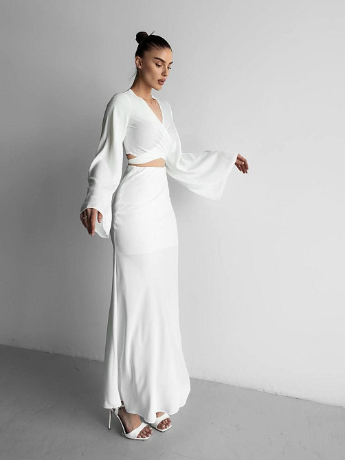 Жіночий елегантний романтичий костюм двійка Шовк Армані люкс Одеса - фото 1