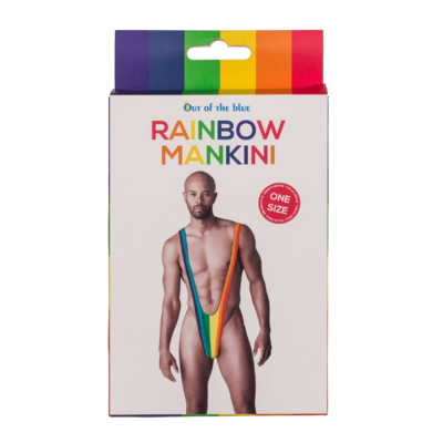 Мужские стринги Rainbow Mankini One Size Sex Aura Киев - изображение 3