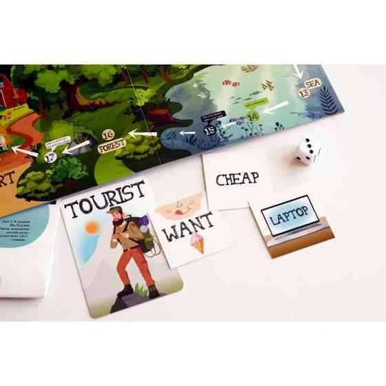 Игра обучающая настольная «English storytelling» 2101 Pre-Intermediate (A2) Винница