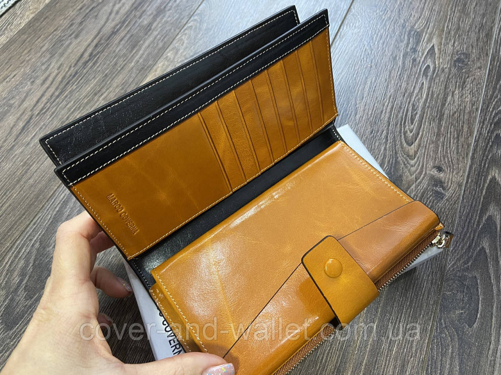 Жіночий гаманець клатч з гладкої шкіри Marco Coverna MC 8653 Київ - фото 3