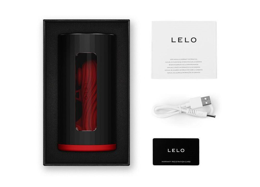 Смарт-мастурбатор LELO F1S V3 Red, 2 мотори, 8 режимів, стимуляція звуковими хвилями Sex Aura Київ - фото 3