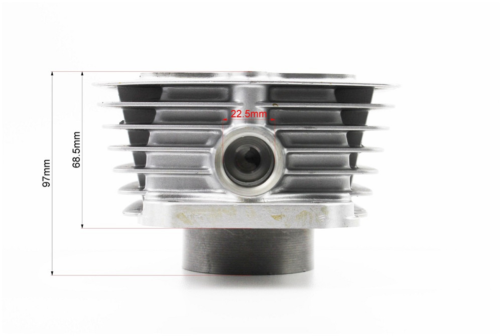 Циліндр к-кт (ЦПГ) 150cc Ø62,0мм (висота 69/97мм, палець 15мм) FENGRI Київ - фото 5