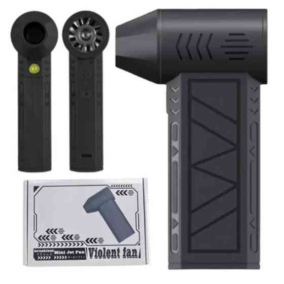 Ручной аккумуляторный мини-турбовентилятор, компрессор, Автомобильный турбовентилятор для удаления пыли CQ-99 Киев
